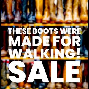 BOOT SALE!!